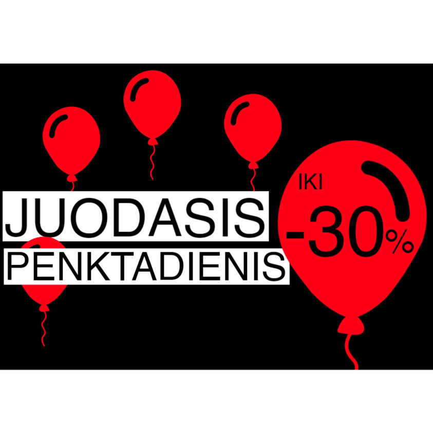 Reklaminė iškaba - Juodasis Penktadienis